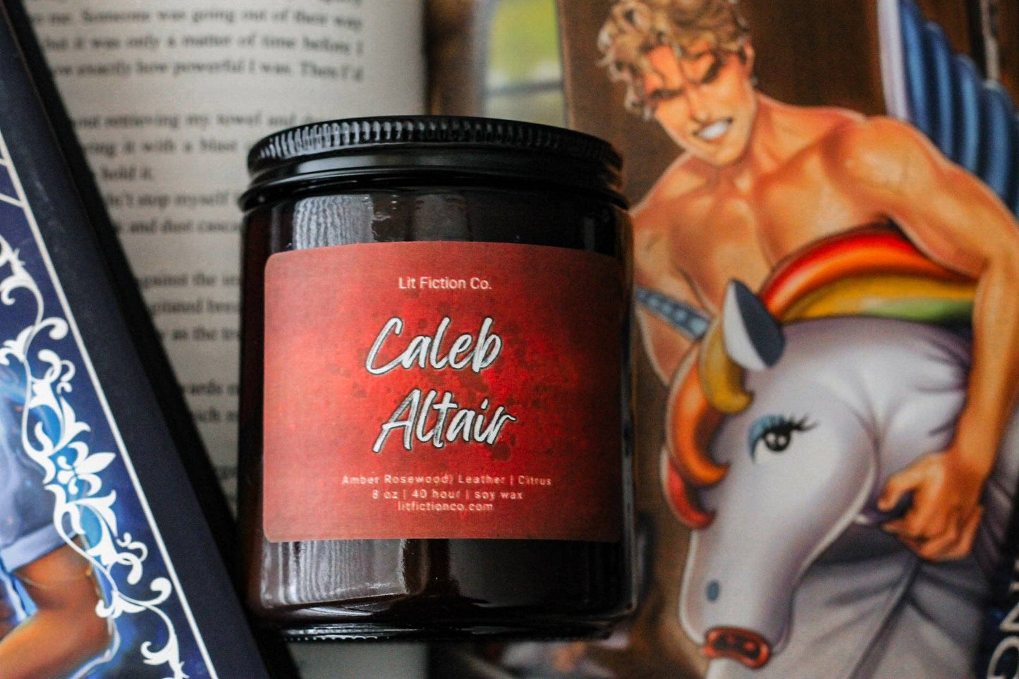 Caleb Altair | Licensed Zodiac Academy Candle