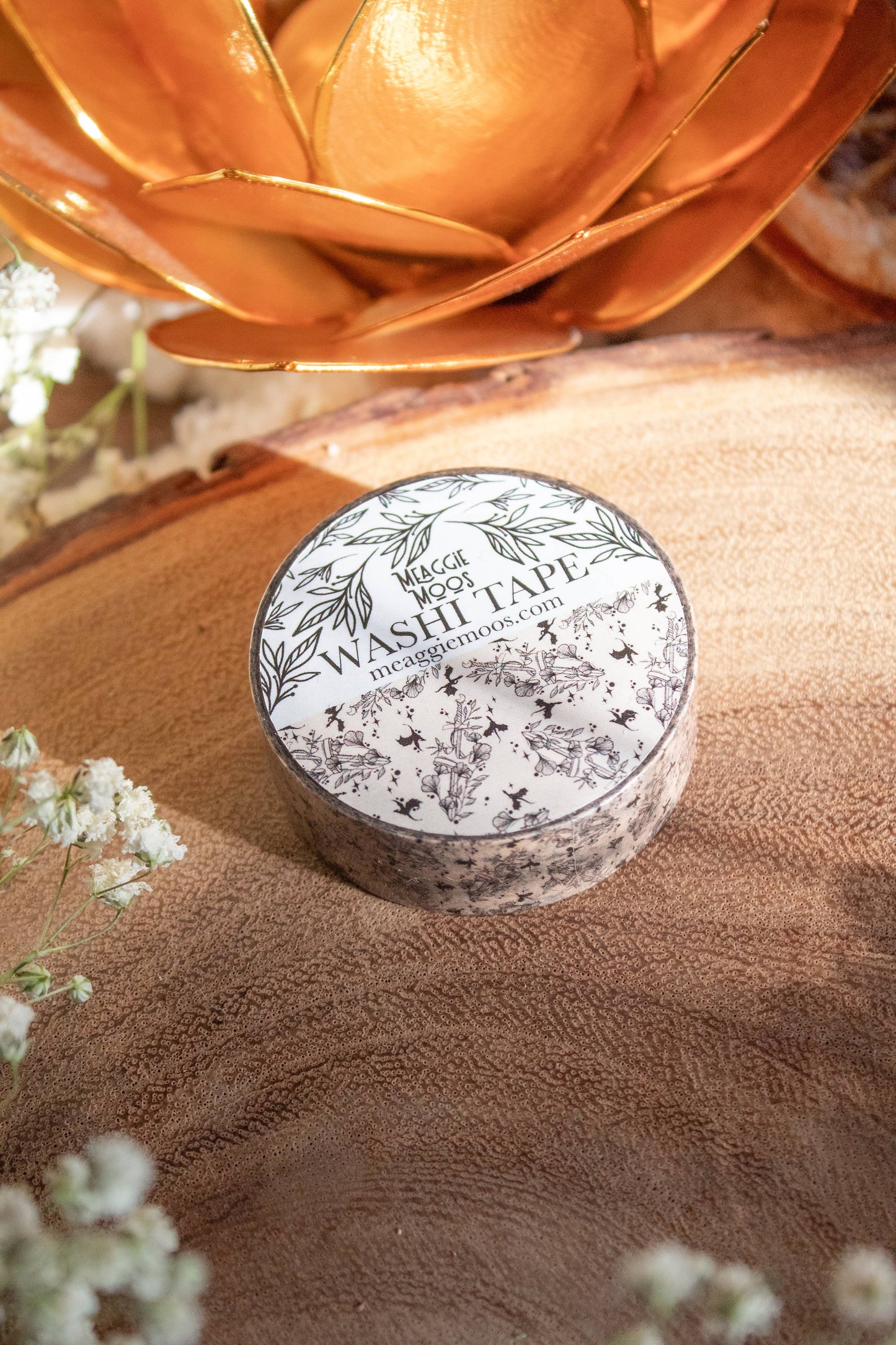 Ivory Swords Washi Tape | Fantasy Reader Stationery