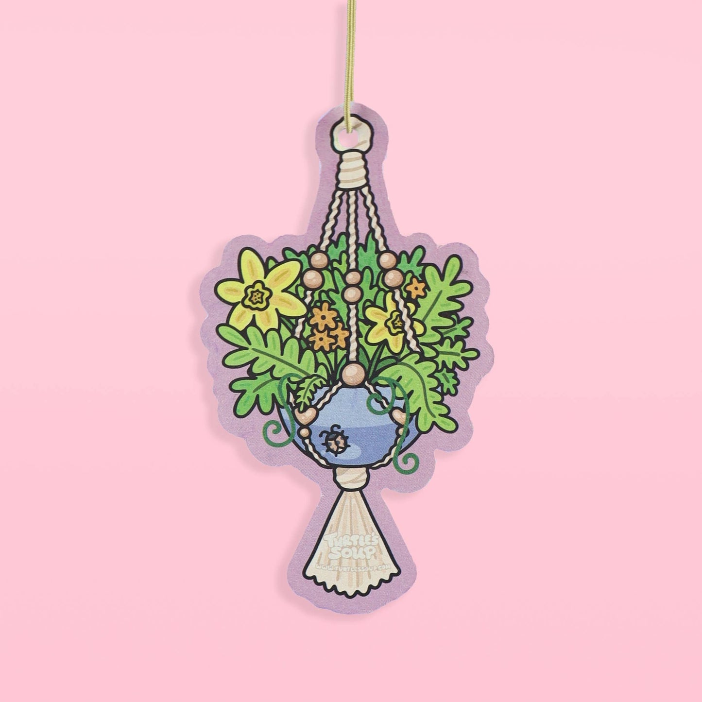 Macrame Planter, Plants, Car Decor, Cute, Air Freshener