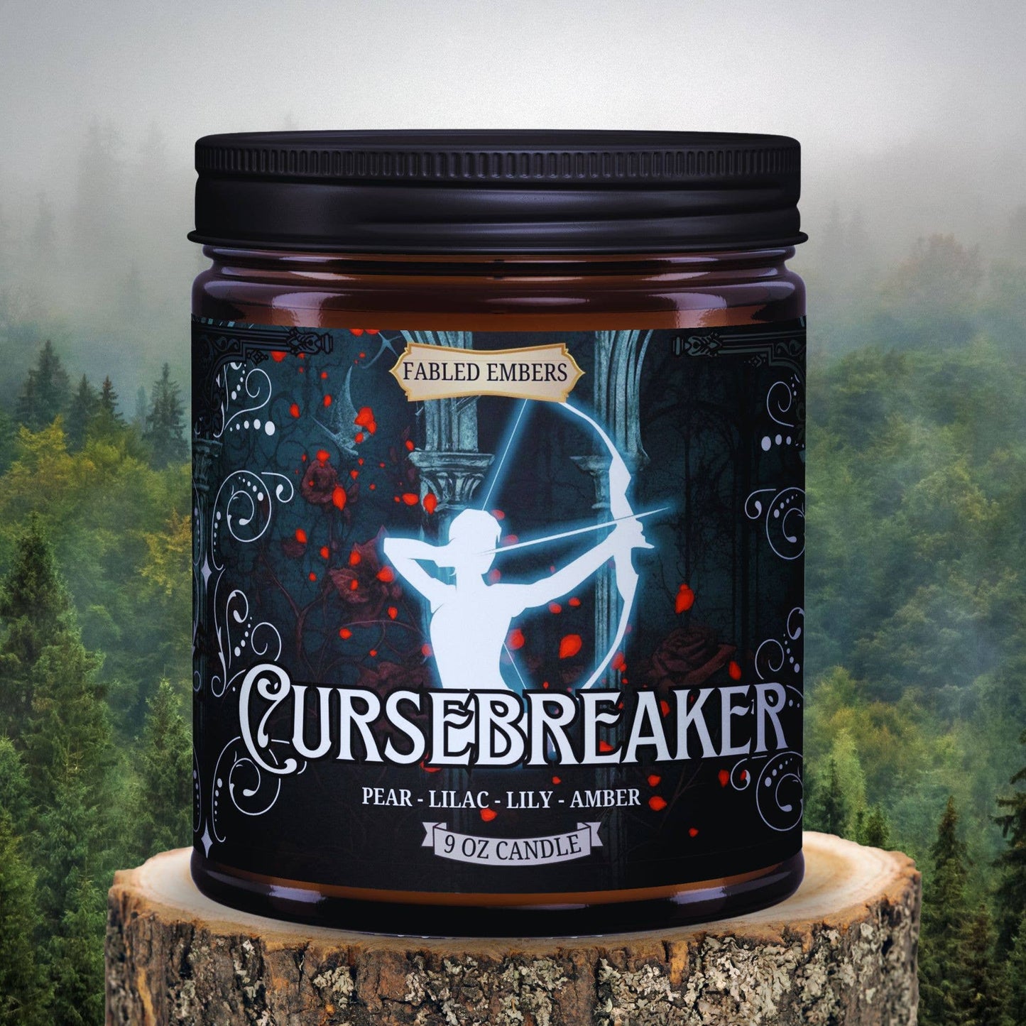 CURSEBREAKER book lovers candle