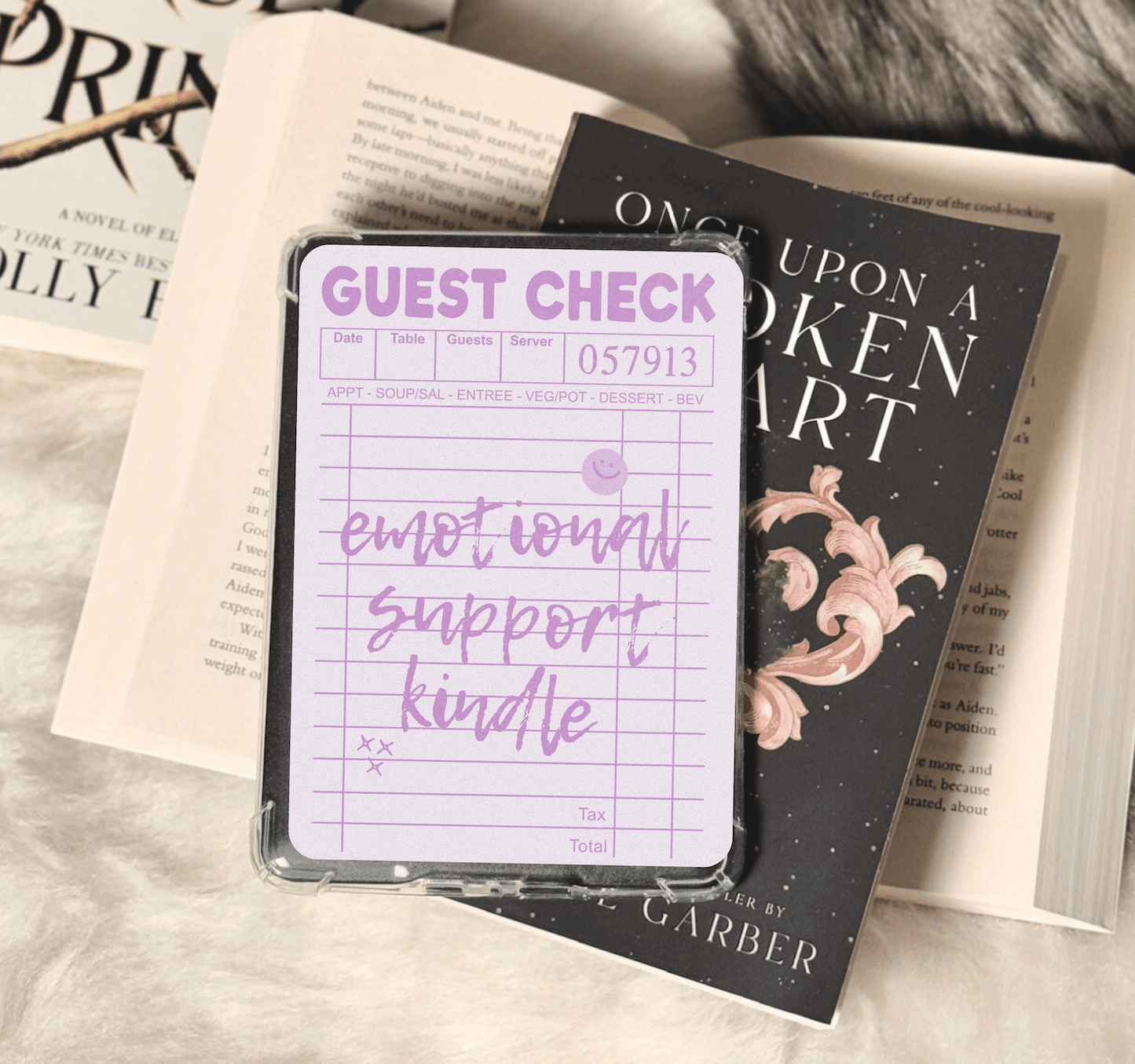 Emotional Support Kindle Paperwhite Insert