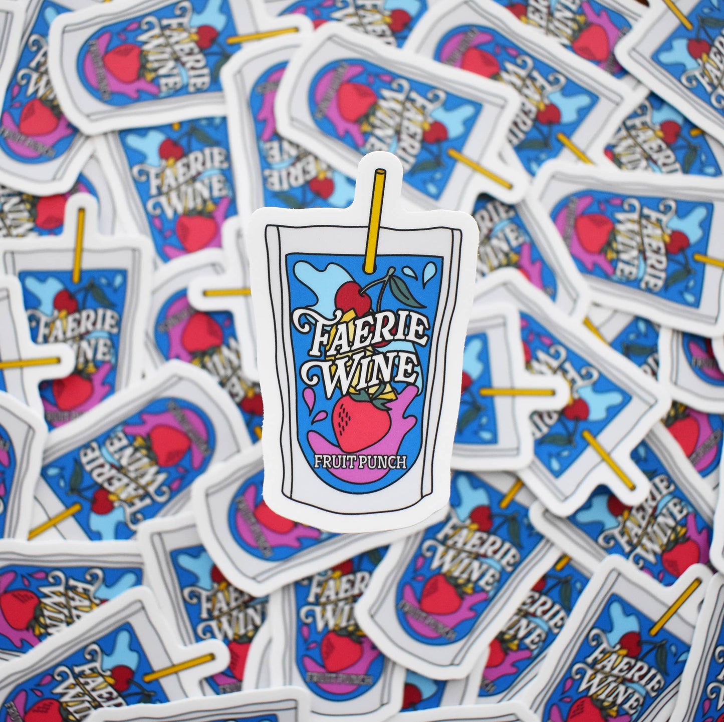 Faerie Wine Fruit Punch Sticker