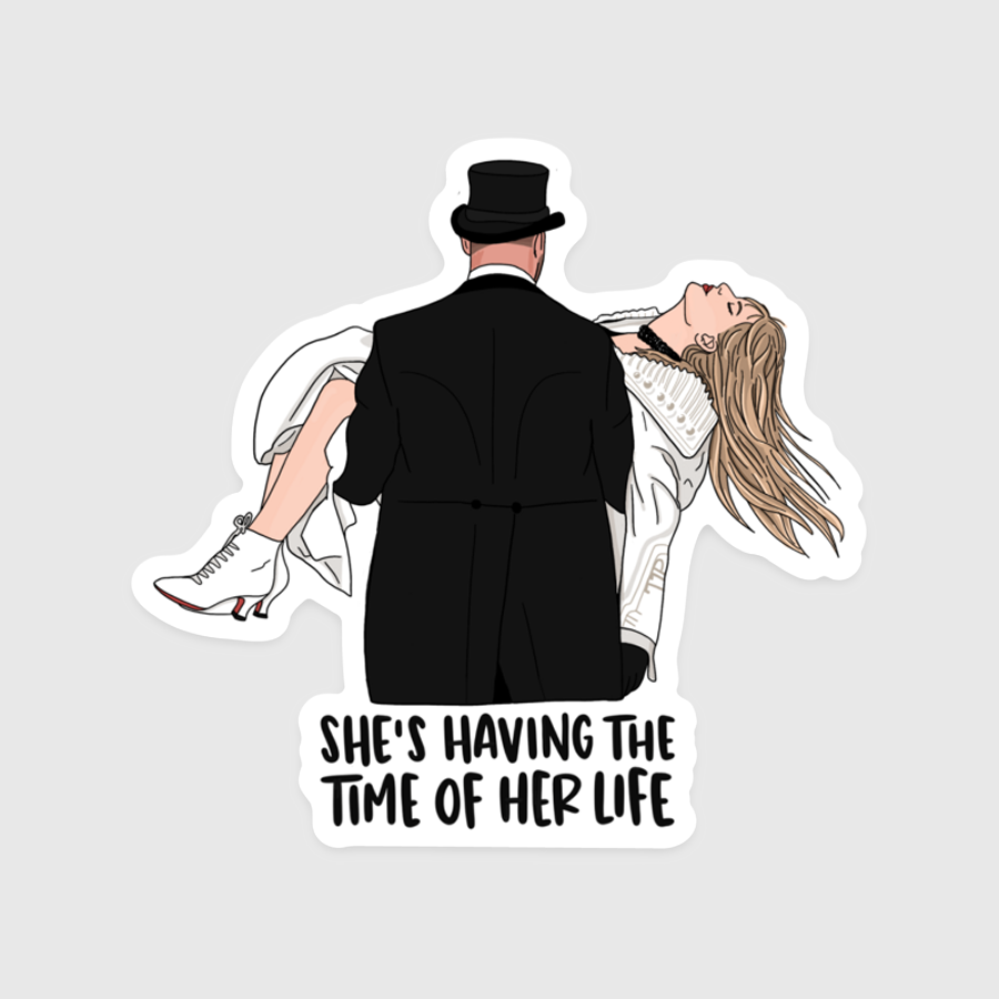 Trav Carrying Tay Sticker