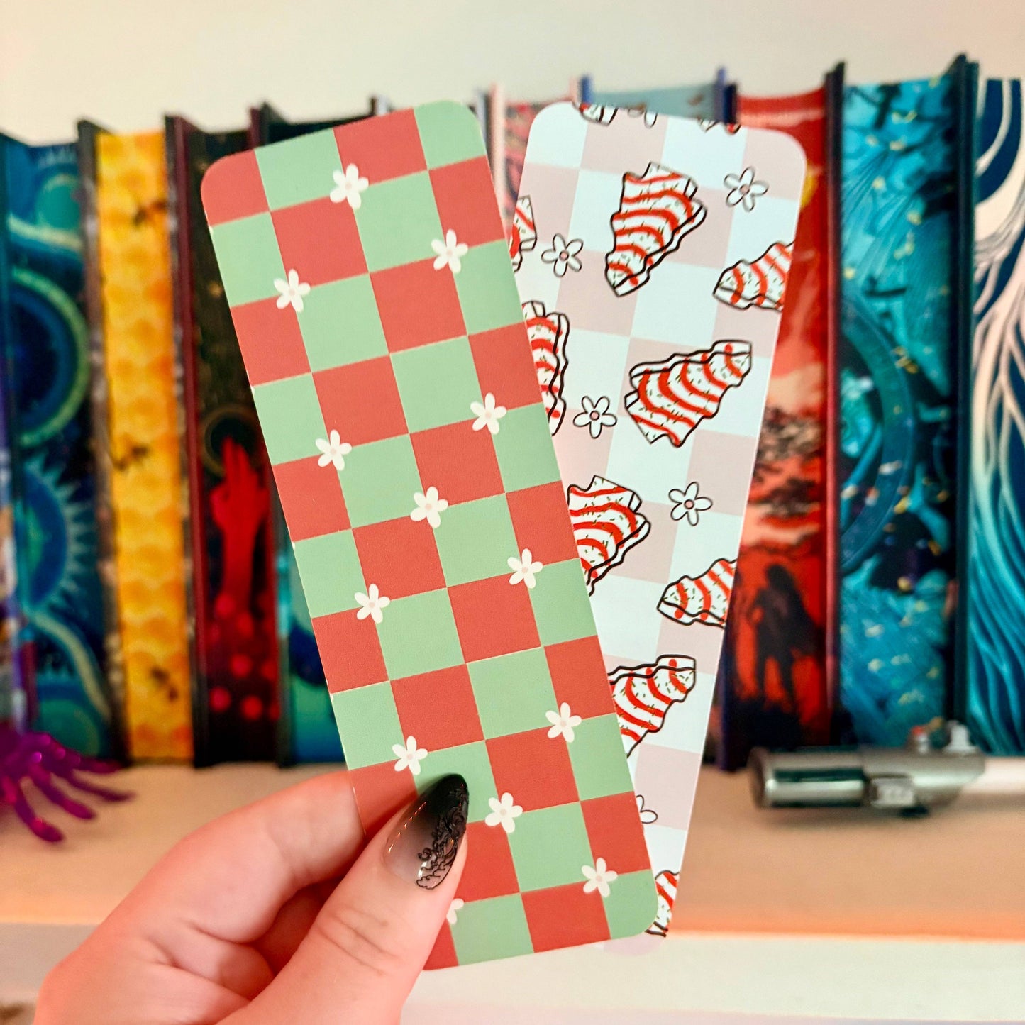 Holiday Snack Tree Dual-Sided Cardstock Bookmark