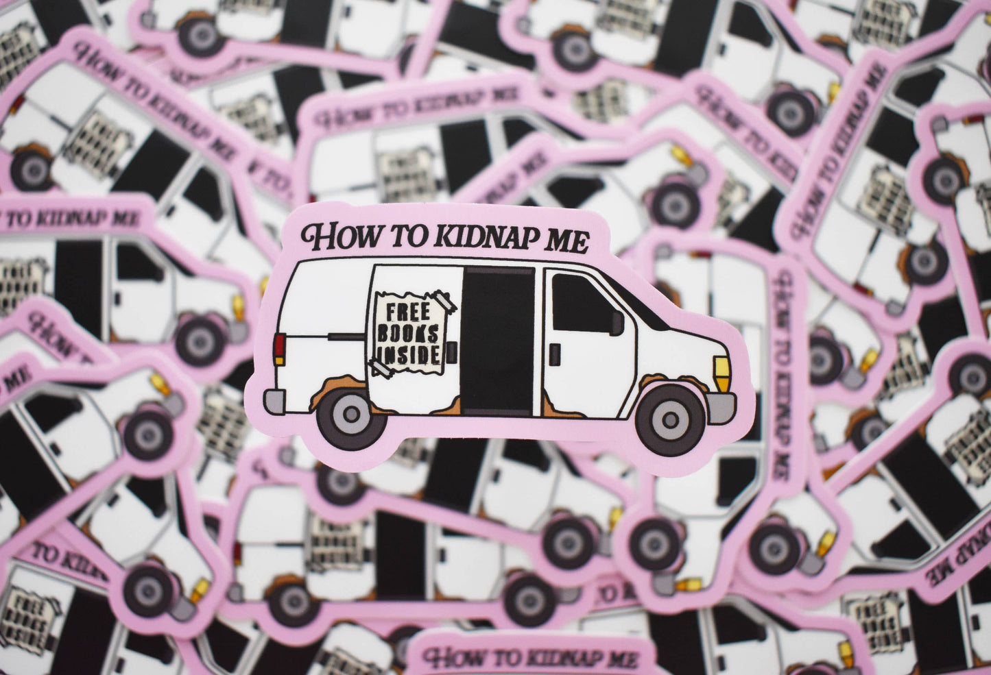 How To Kidnap Me Sticker