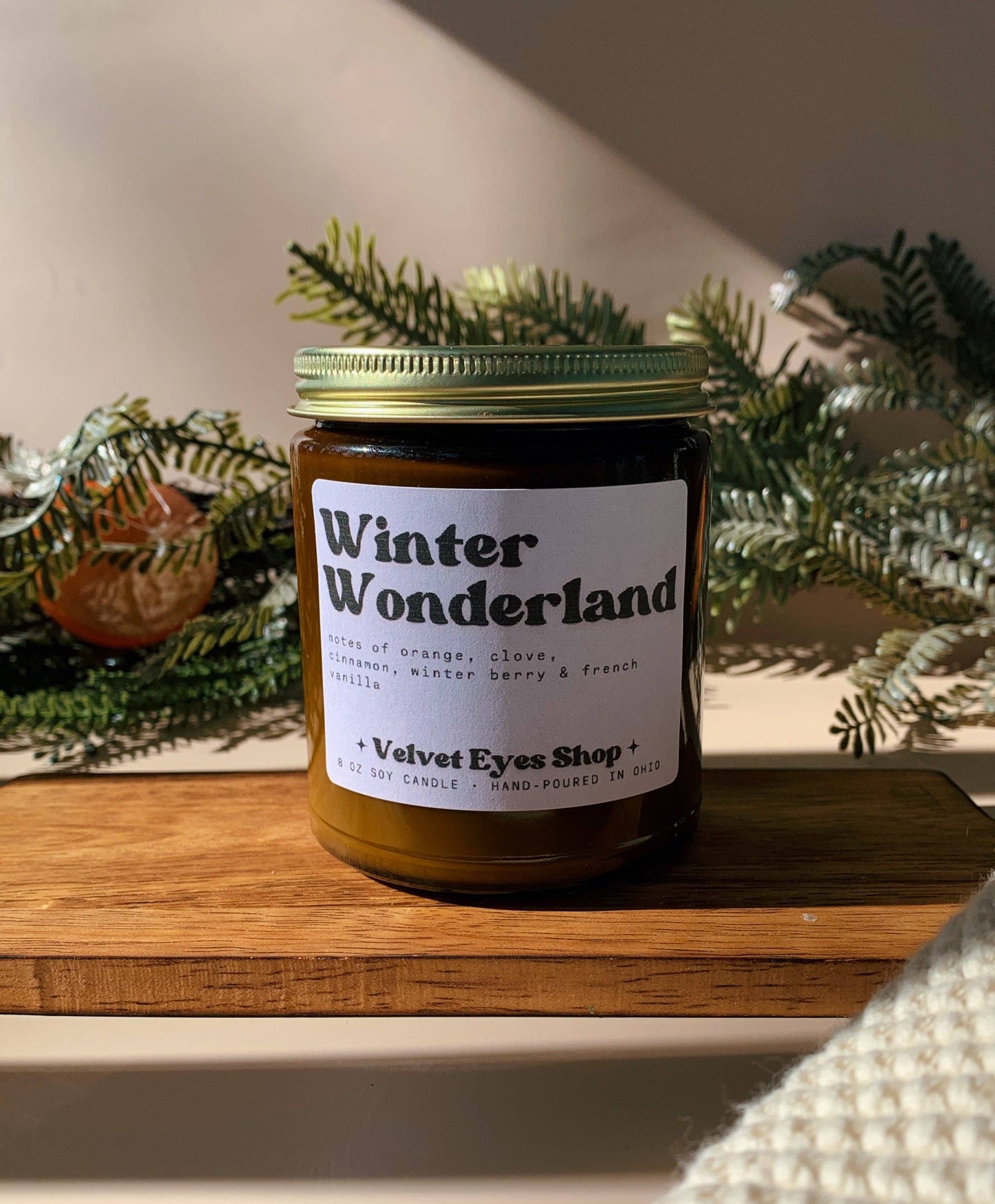 Winter Wonderland Soy Candle 4oz
