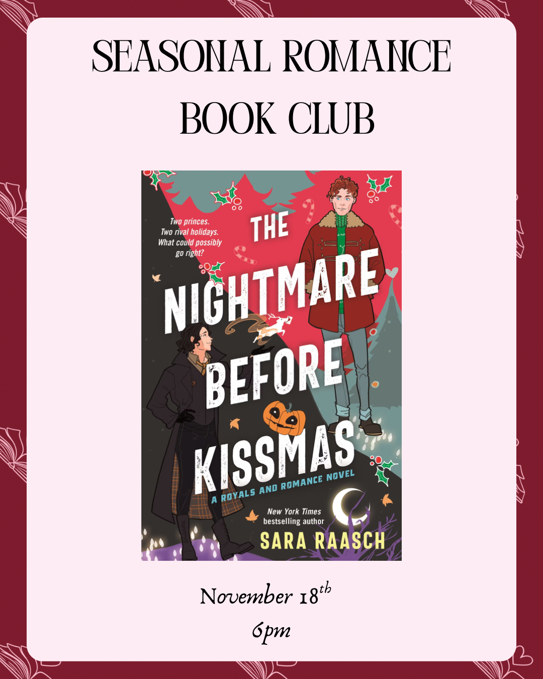 Seasonal Romance with Cynthia!