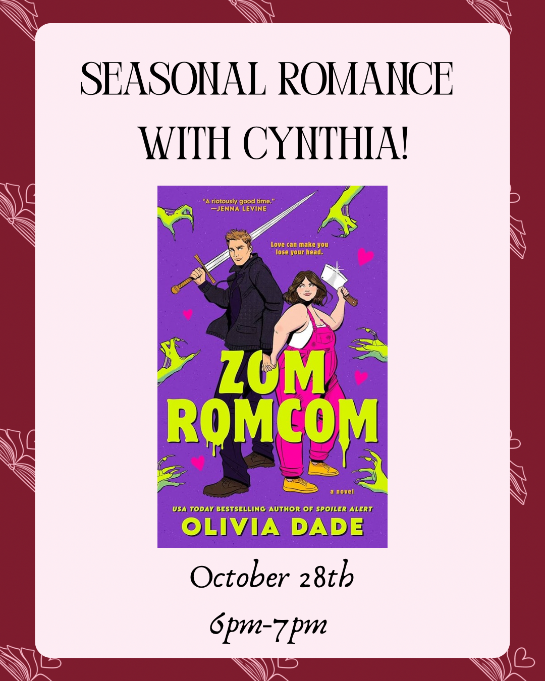 Seasonal Romance With Cynthia