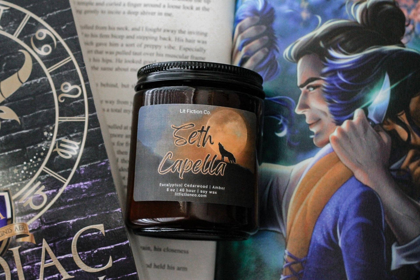 Seth Capella | Licensed Zodiac Academy Candle
