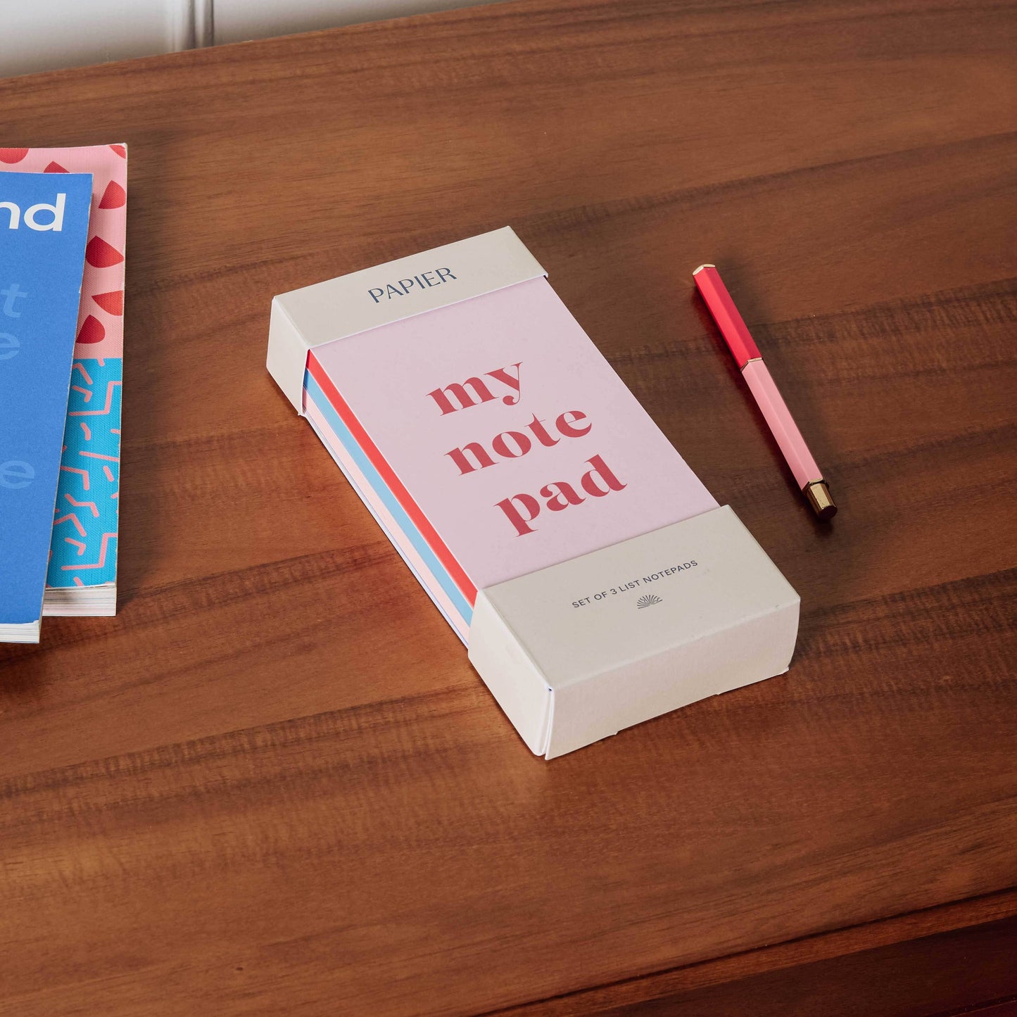 List Notepads, Softcover, Set of 3 - Joy