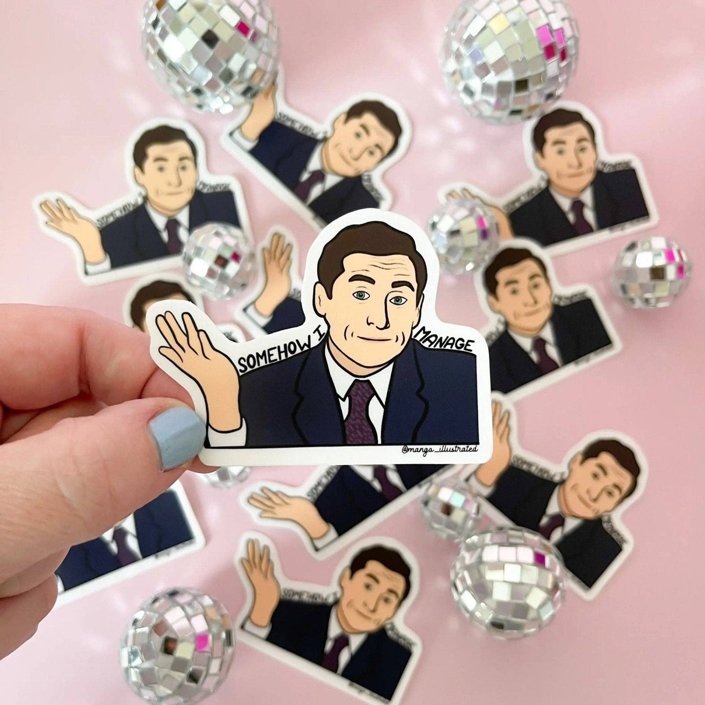 Somehow I Manage sticker