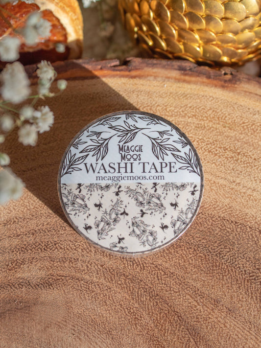 Ivory Swords Washi Tape | Fantasy Reader Stationery  