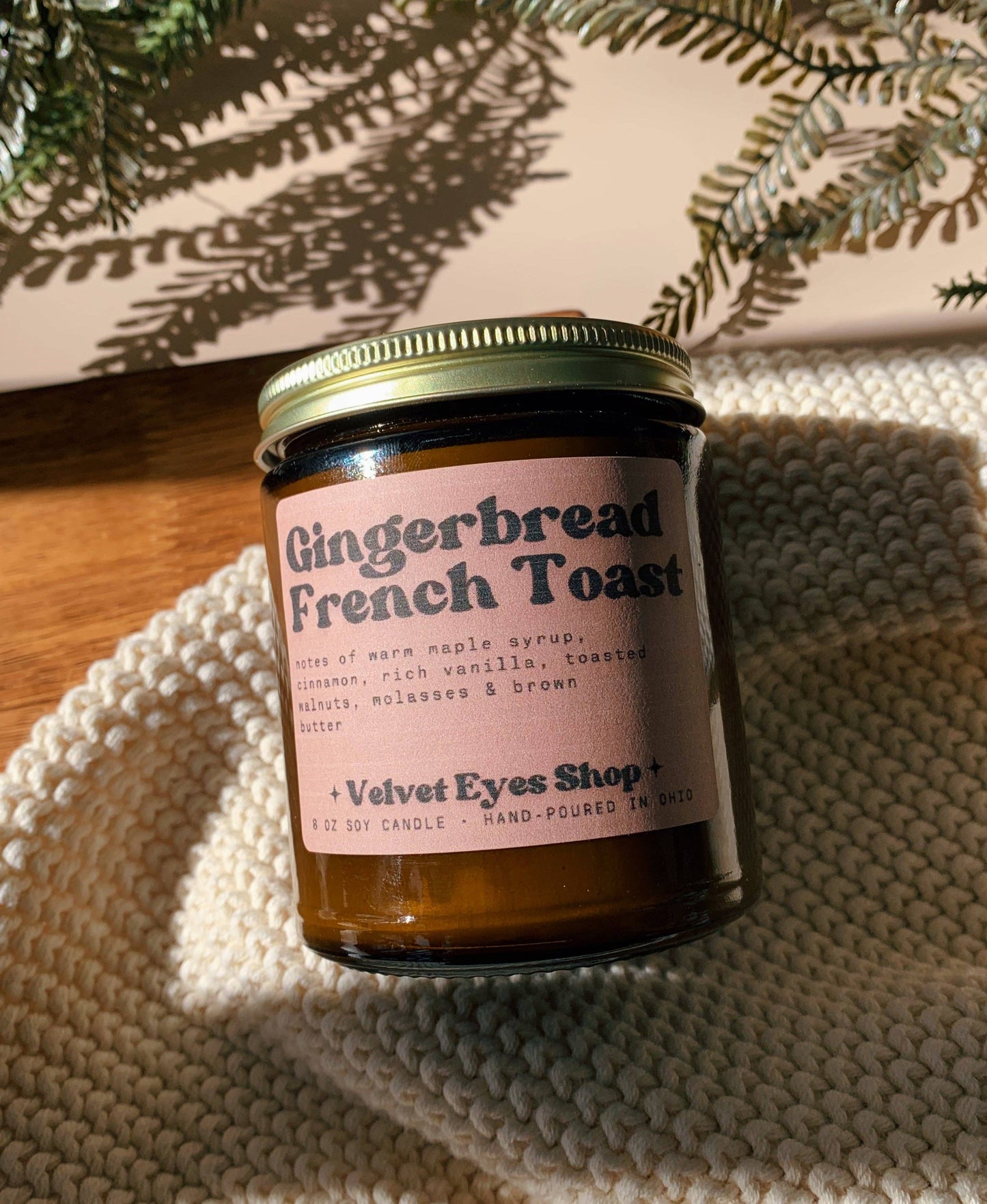 Gingerbread French Toast Soy Candle 4oz