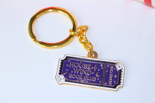 House of Wind Book Club Keychain
