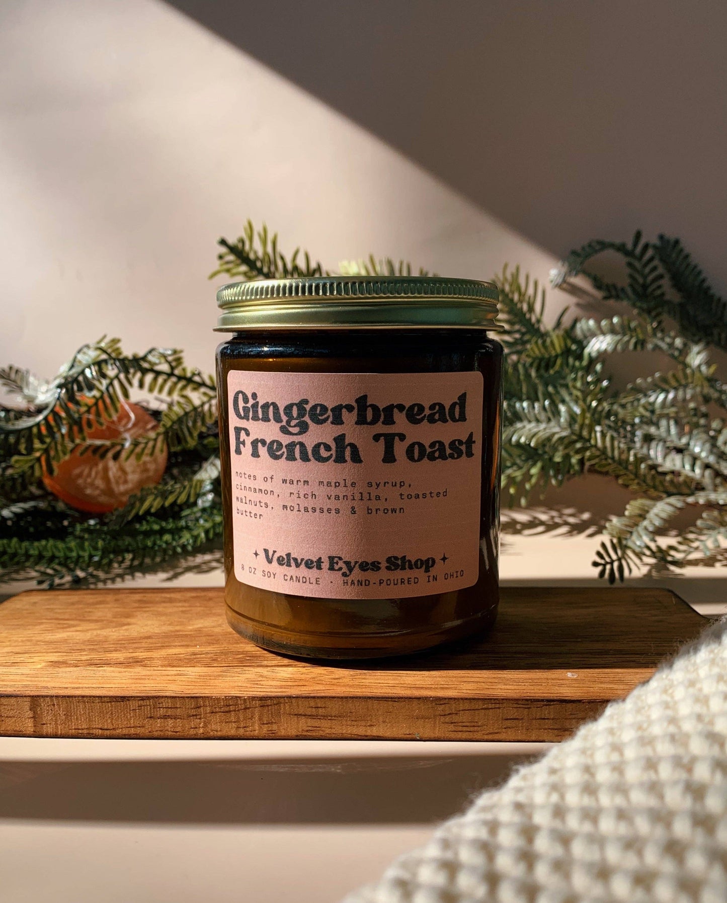 Gingerbread French Toast Soy Candle 4oz