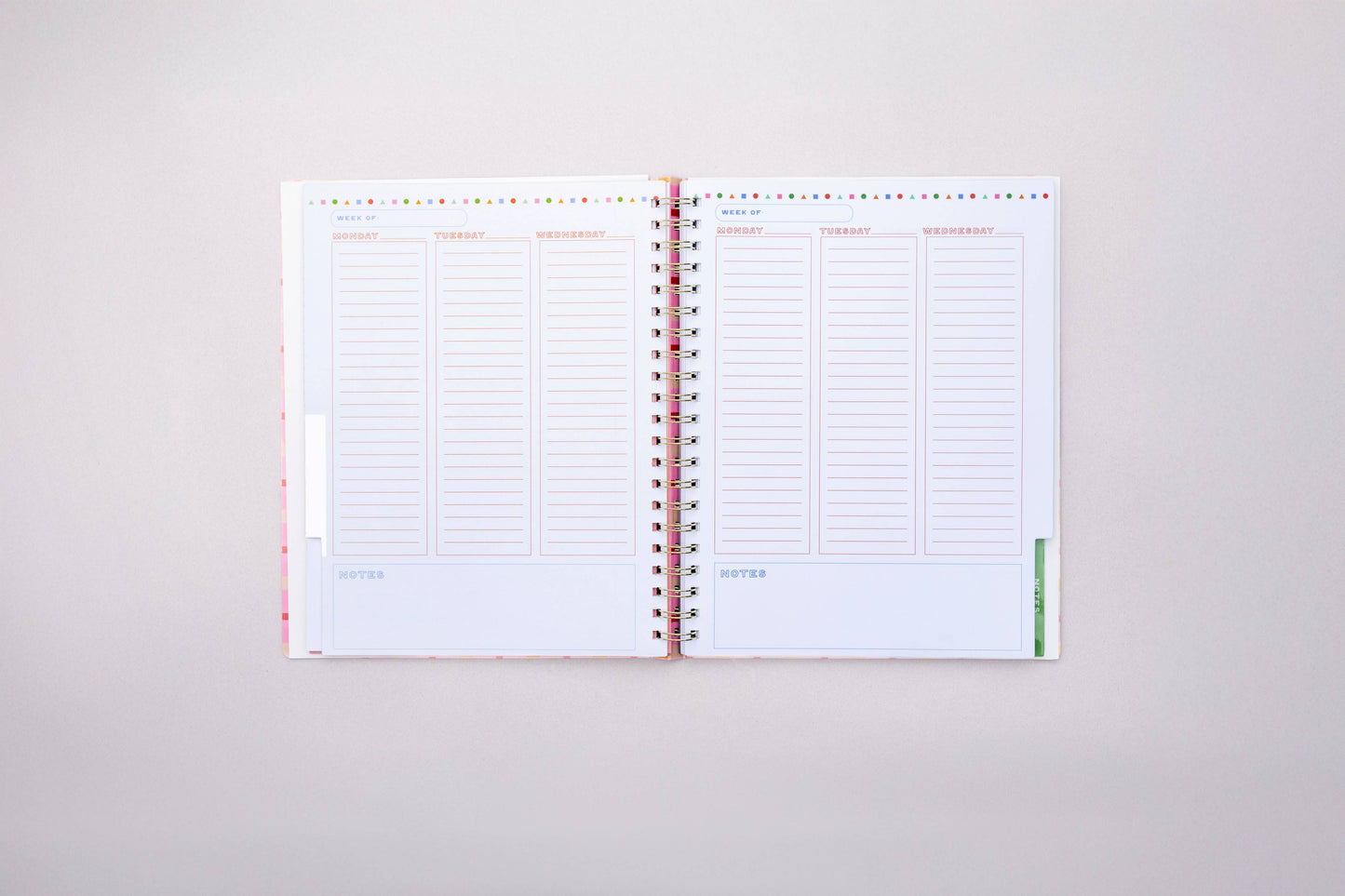 Weekly Undated Planner (Semi-Concealed), Ready for Anything