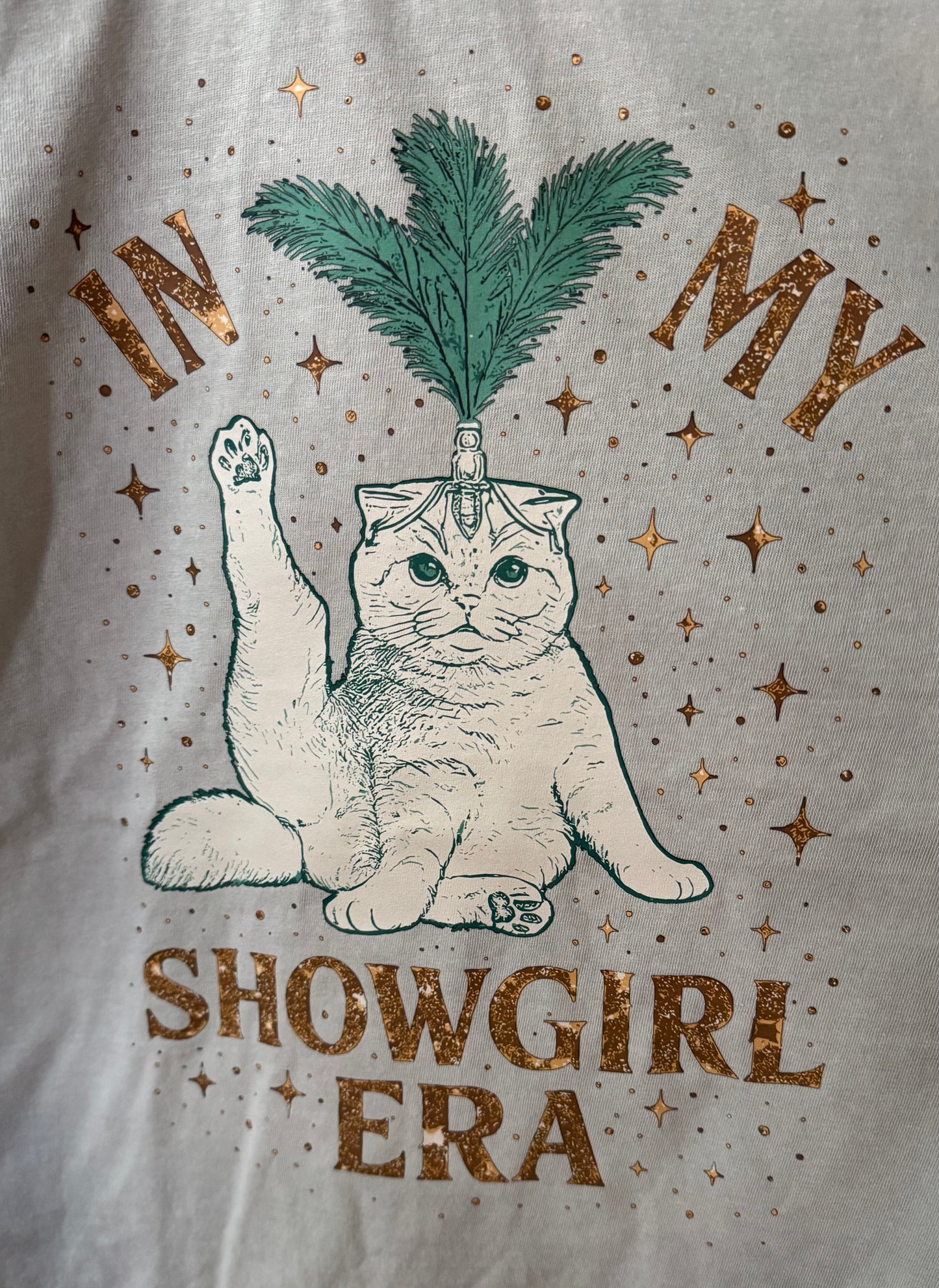 In My Showgirl Era Cat Shirt