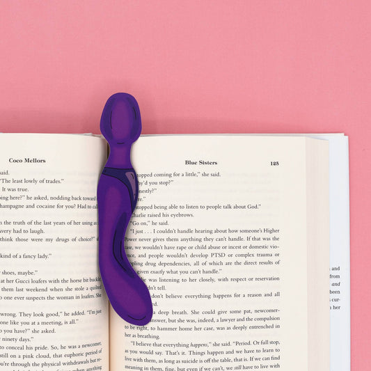 Vibrator Bookmark (it's die cut!)