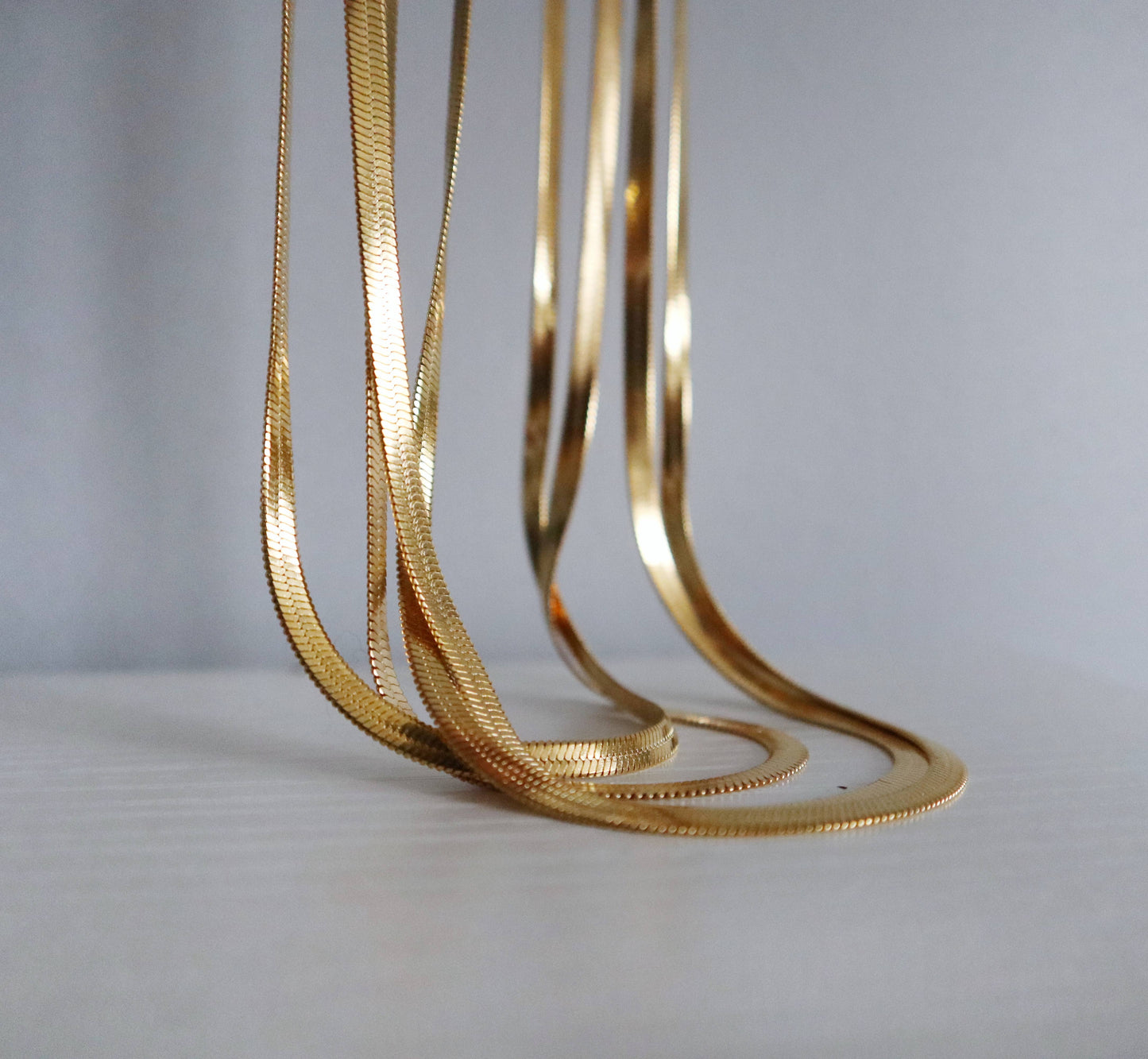 Snake Herringbone Chain | Everyday Chain