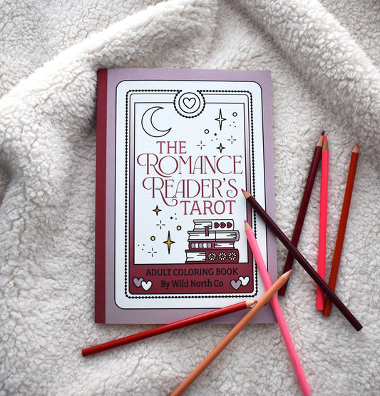 The Romance Reader's Tarot Coloring Book