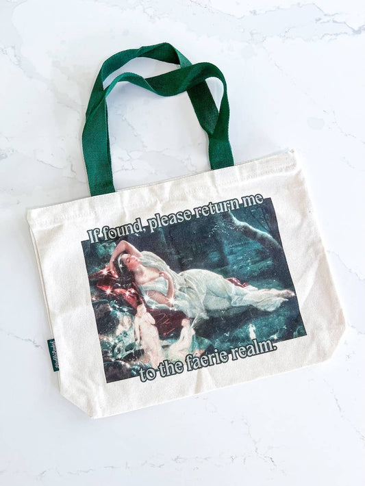 Return to the Faerie Realm Fine Art Bookish Tote Bag