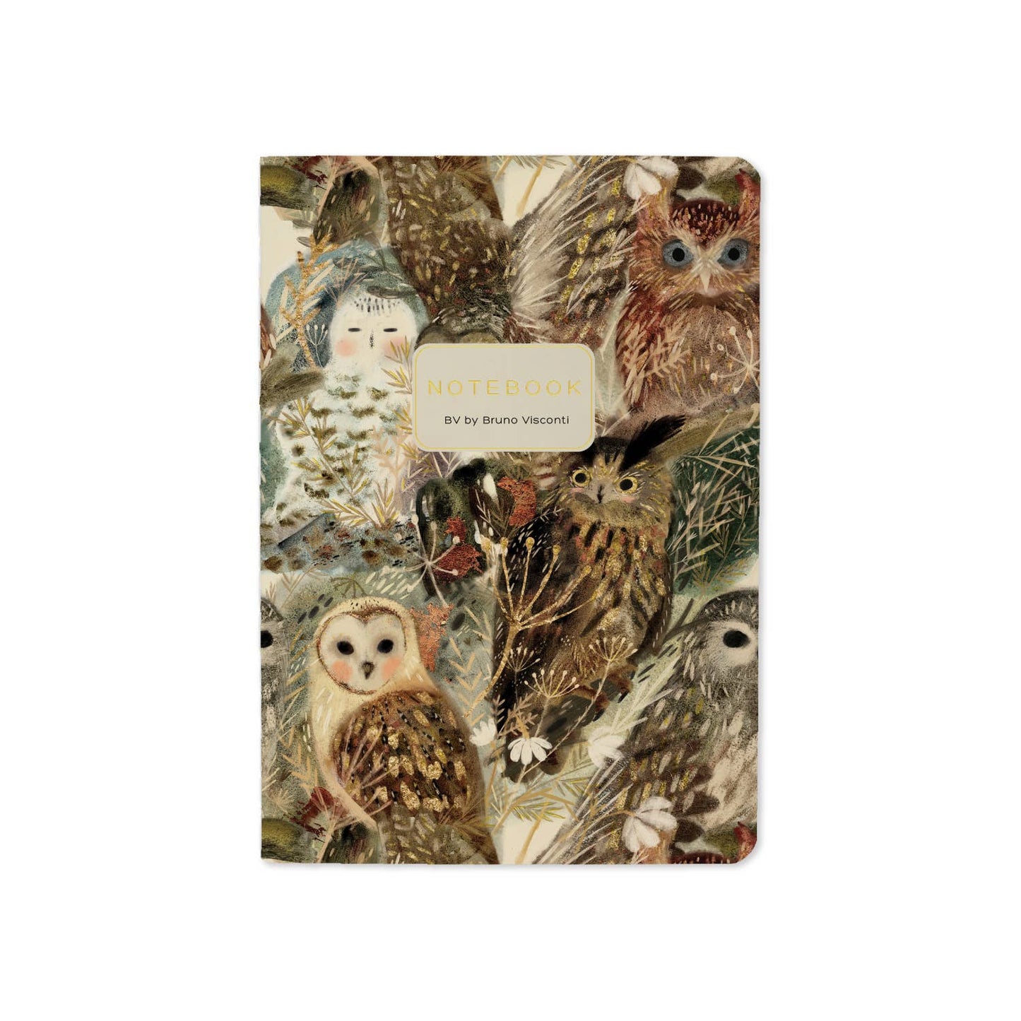 A6 Passport Notebook - Notebook  Owls