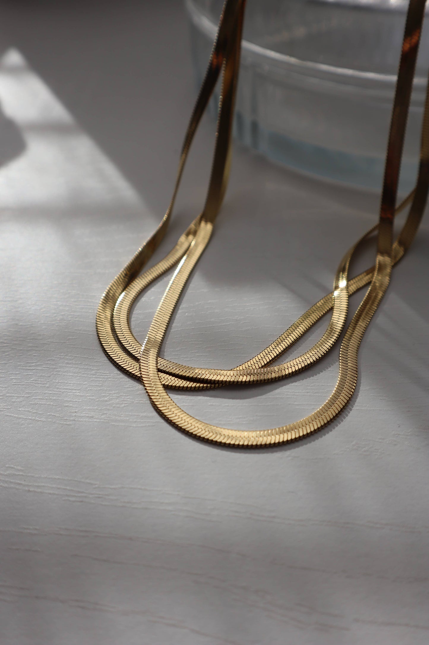 Snake Herringbone Chain | Everyday Chain
