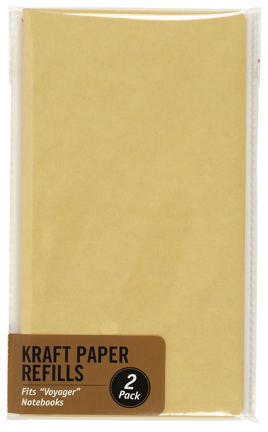 Voyager Notebook Kraft Paper Refills