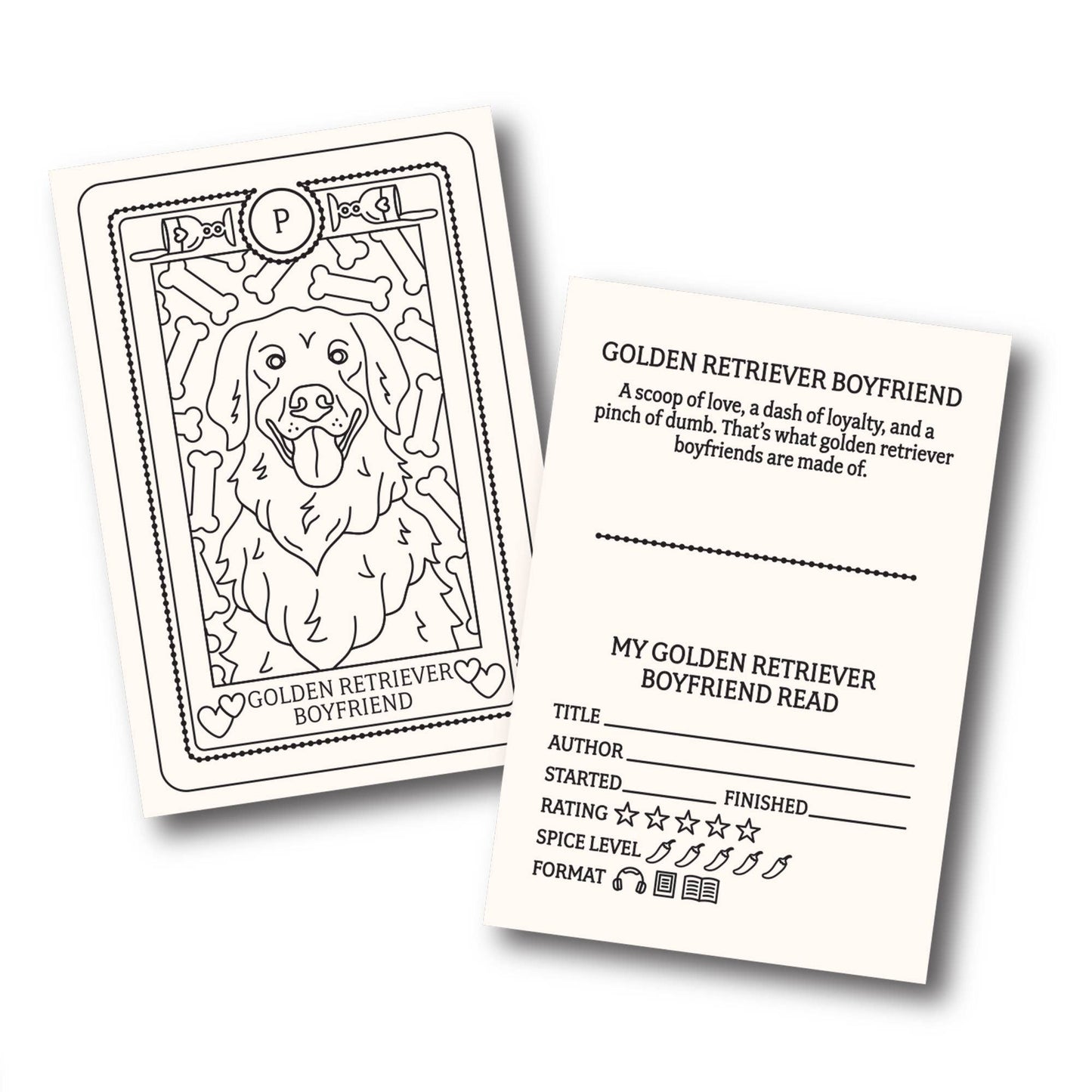 The Romance Reader's Tarot Coloring Book