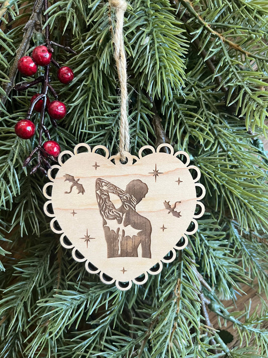 Book Boyfriend Bookish Dragon Wingleader Christmas Ornament