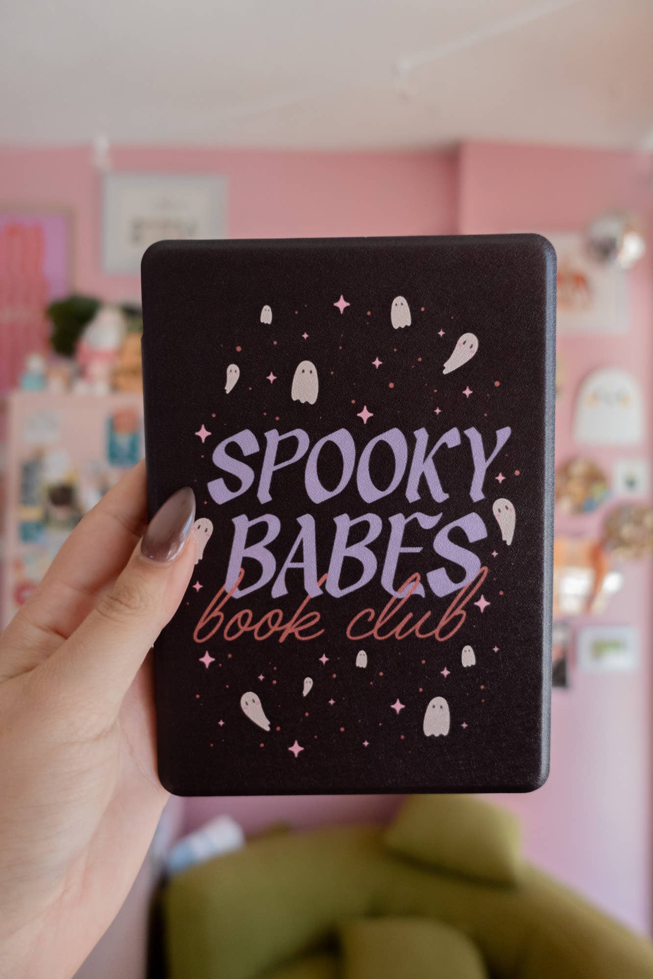 Spooky Babes Book Club Kindle Case