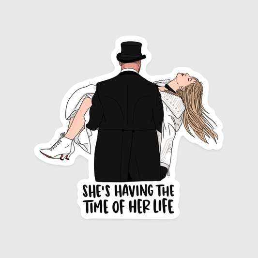 Trav Carrying Tay Sticker