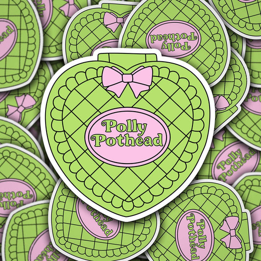 Vinyl Decal Polly Pothead