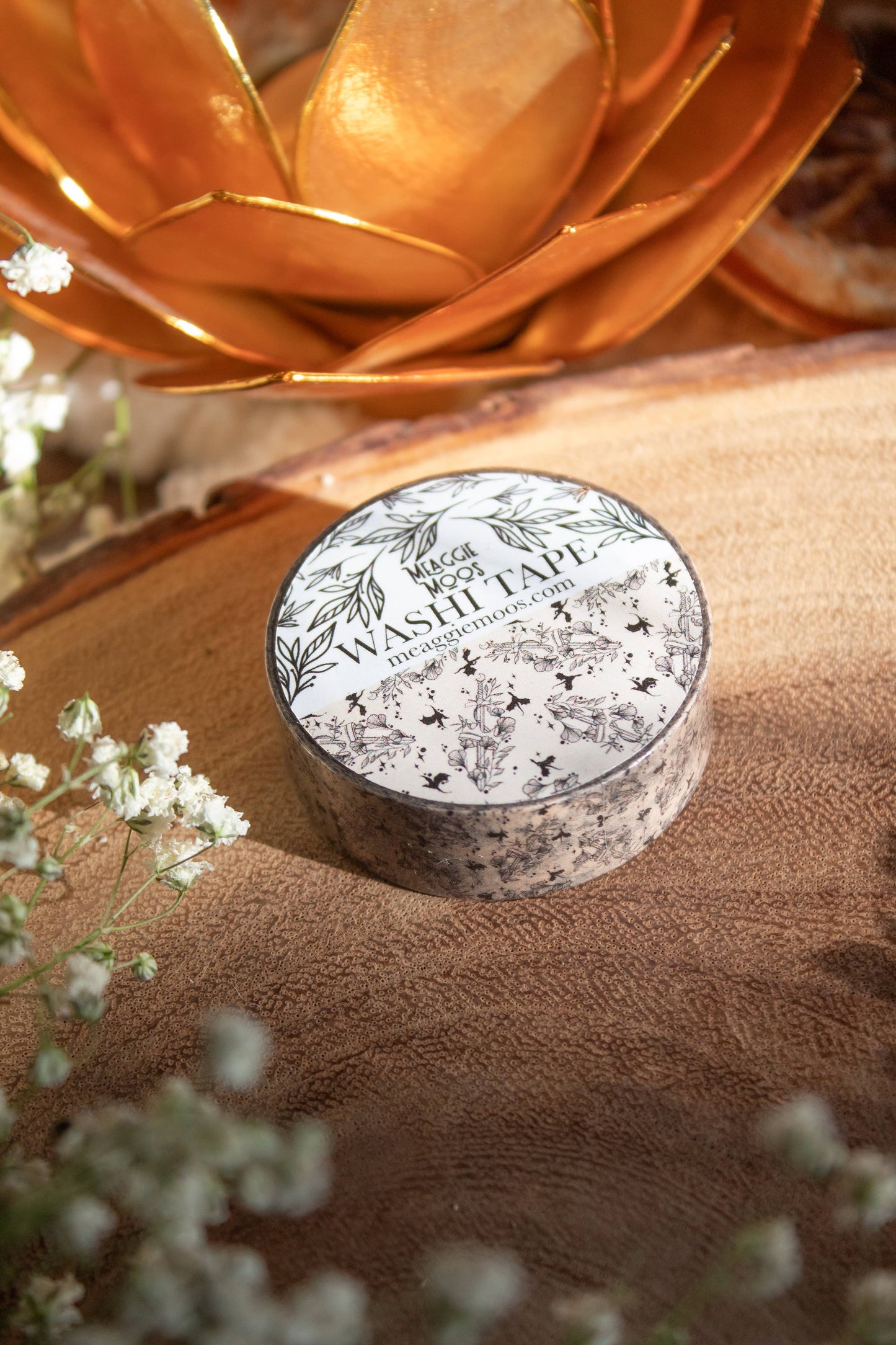 Ivory Swords Washi Tape | Fantasy Reader Stationery  