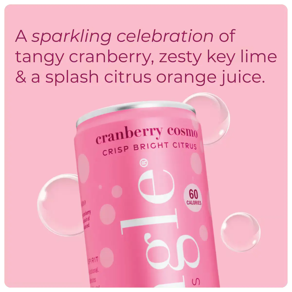 Cranberry Cosmo Mocktail - 4 Cans
