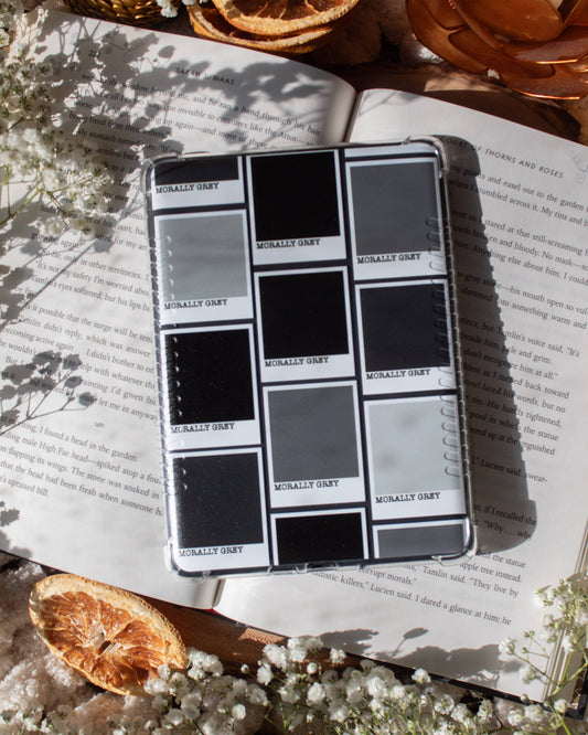 Soft Clear Kindle Case | Morally Grey