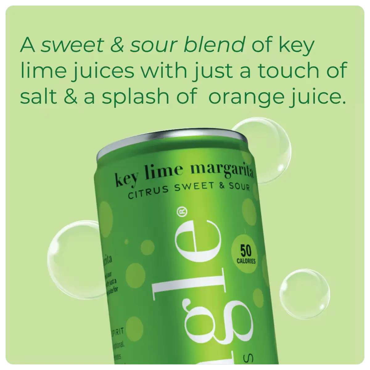 Key Lime Margarita Mocktail - 4 Cans
