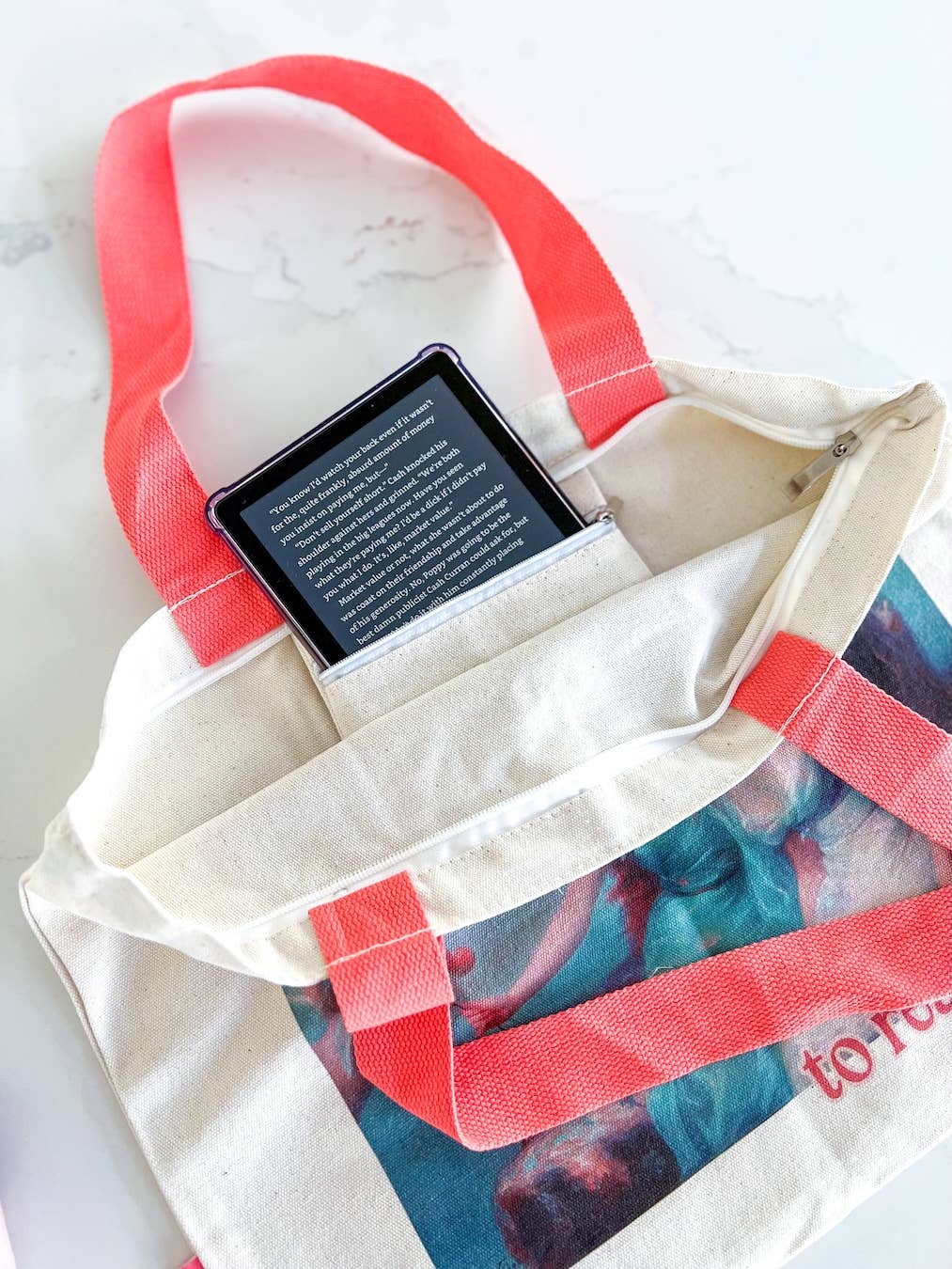 Girls Want to Read Fine Art Bookish Tote Bag