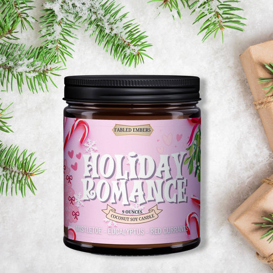 WINTER - HOLIDAY ROMANCE | Mistletoe | Candle