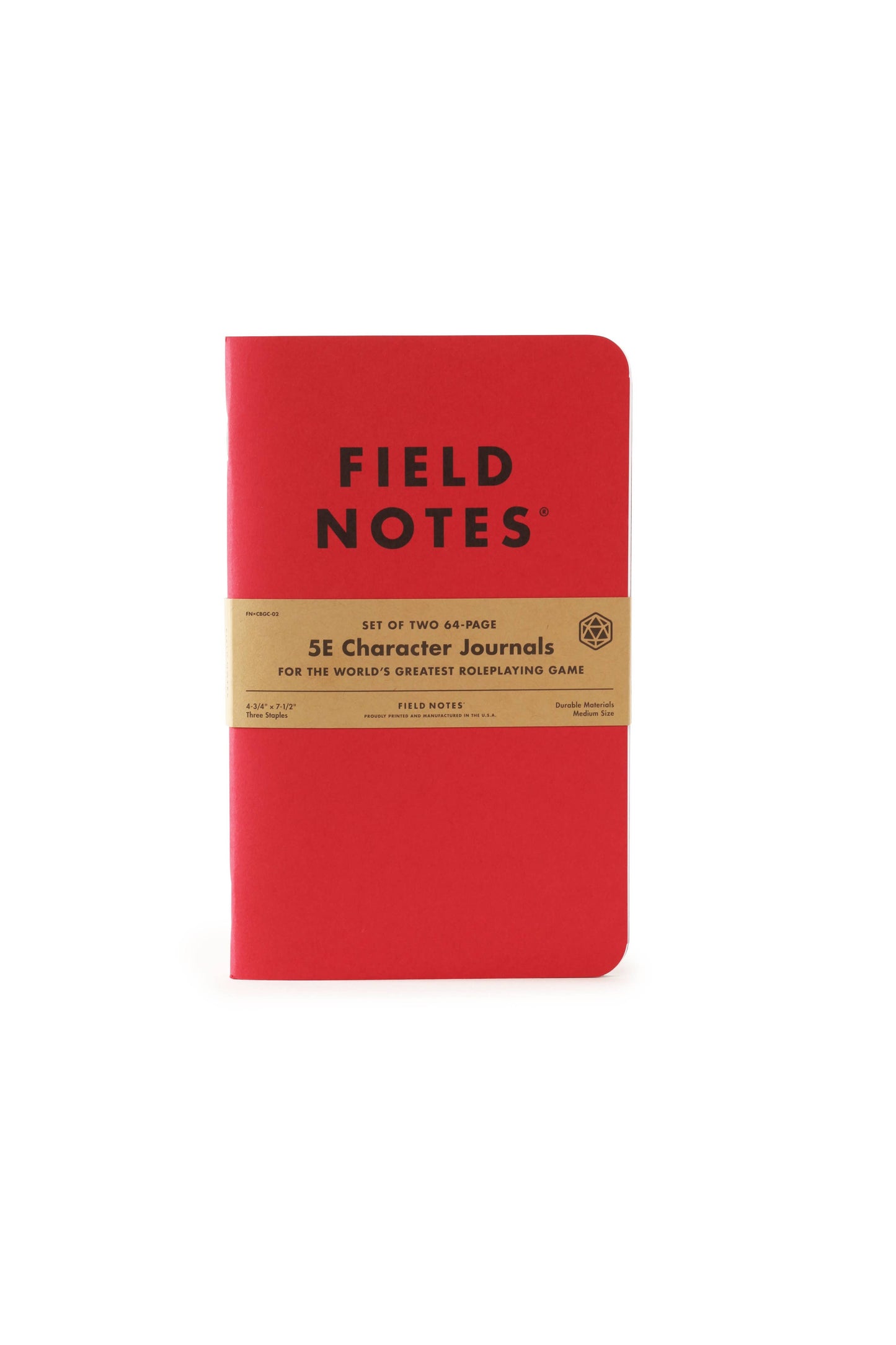 Field Notes 5E Character Journals