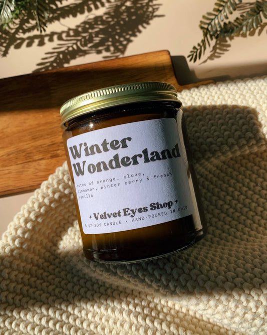 Winter Wonderland Soy Candle 4oz