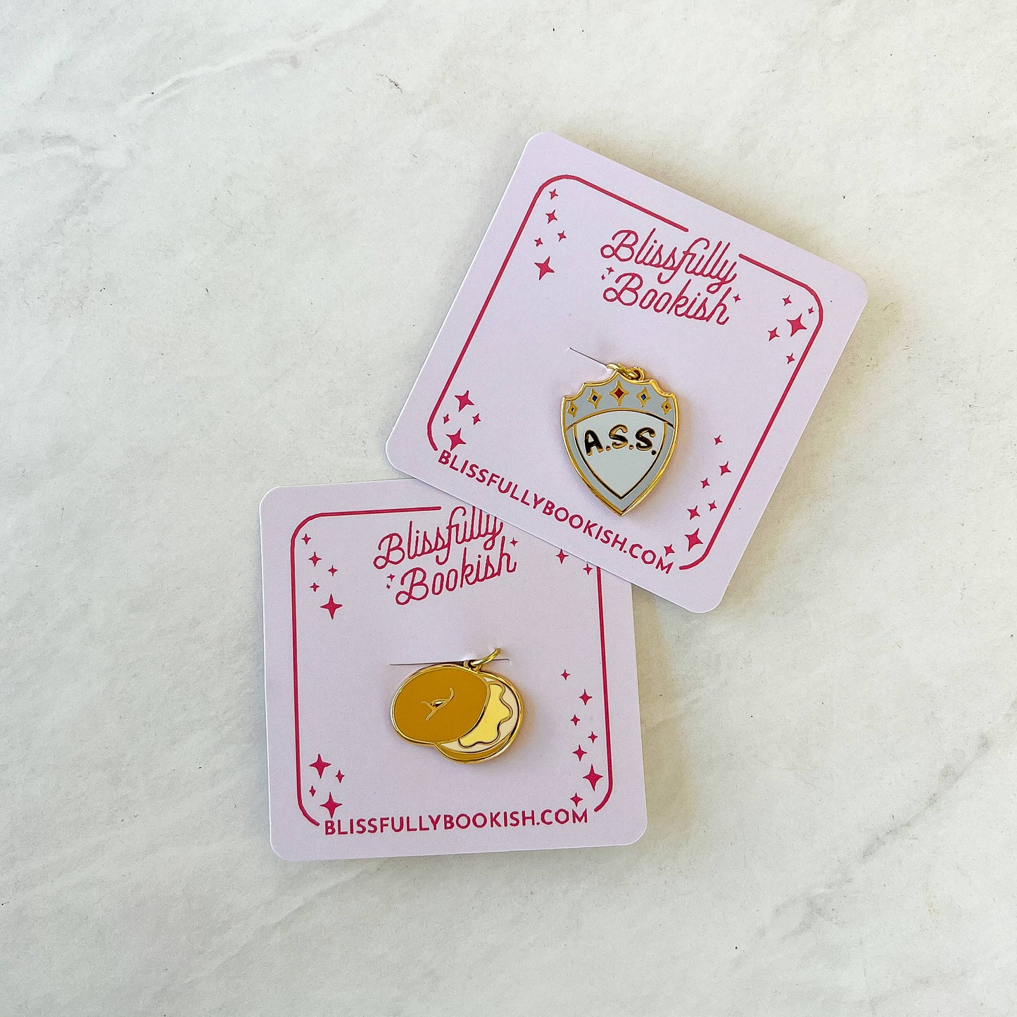 Zodiac Academy Bookish Jewelry Charm Set