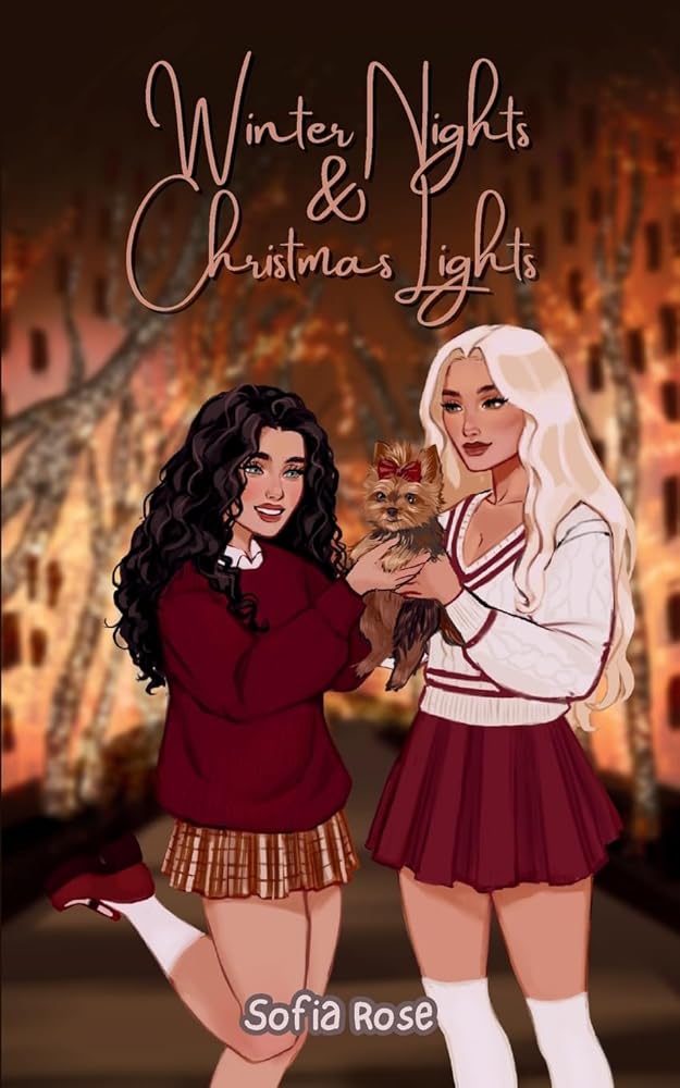 Winter Nights & Christmas Lights: A Sapphic Christmas Novella cover image