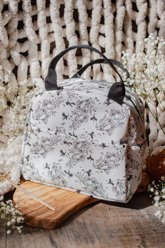 Ivory Swords | Bookish Insulated Lunch Tote