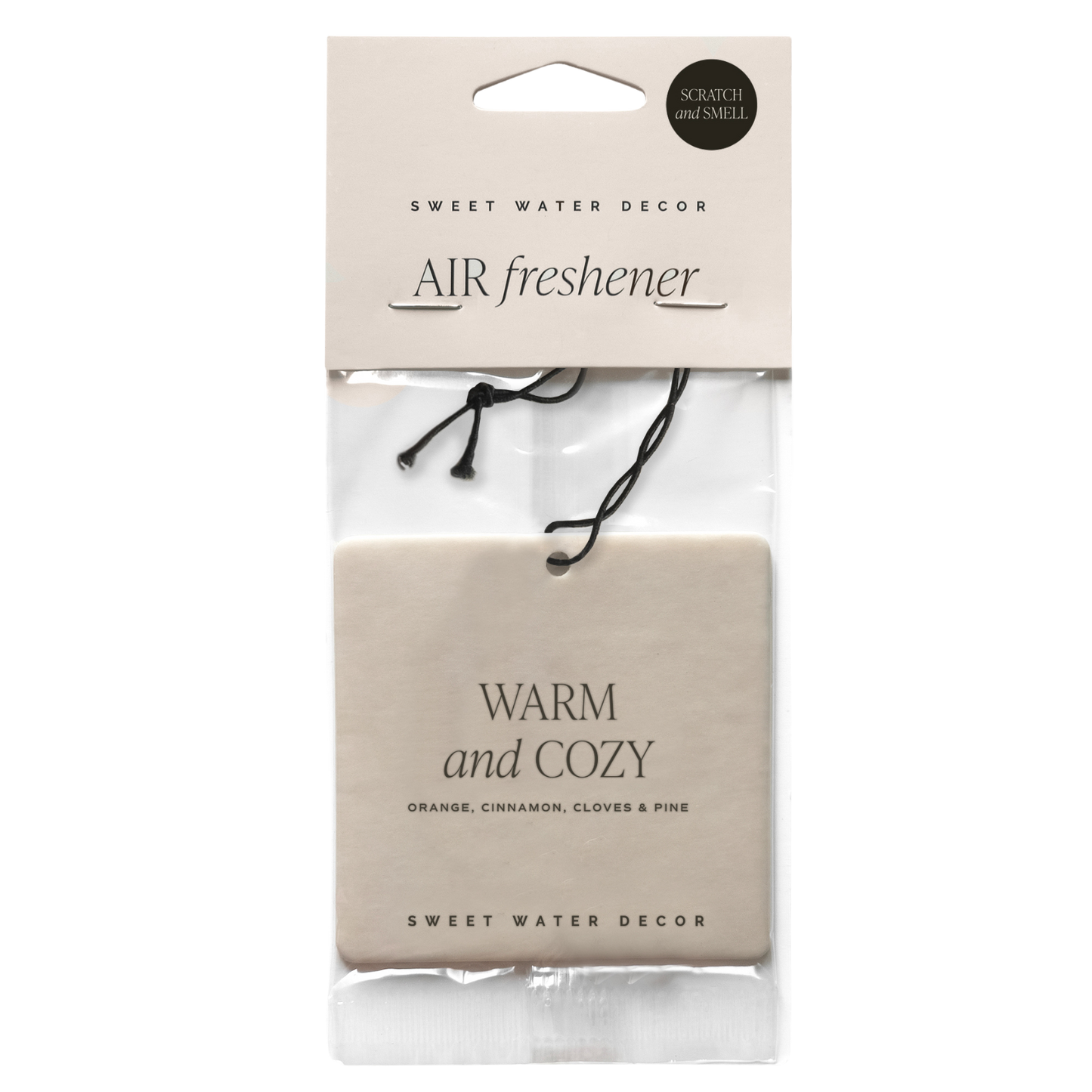 Warm and Cozy Hanging Air Freshener