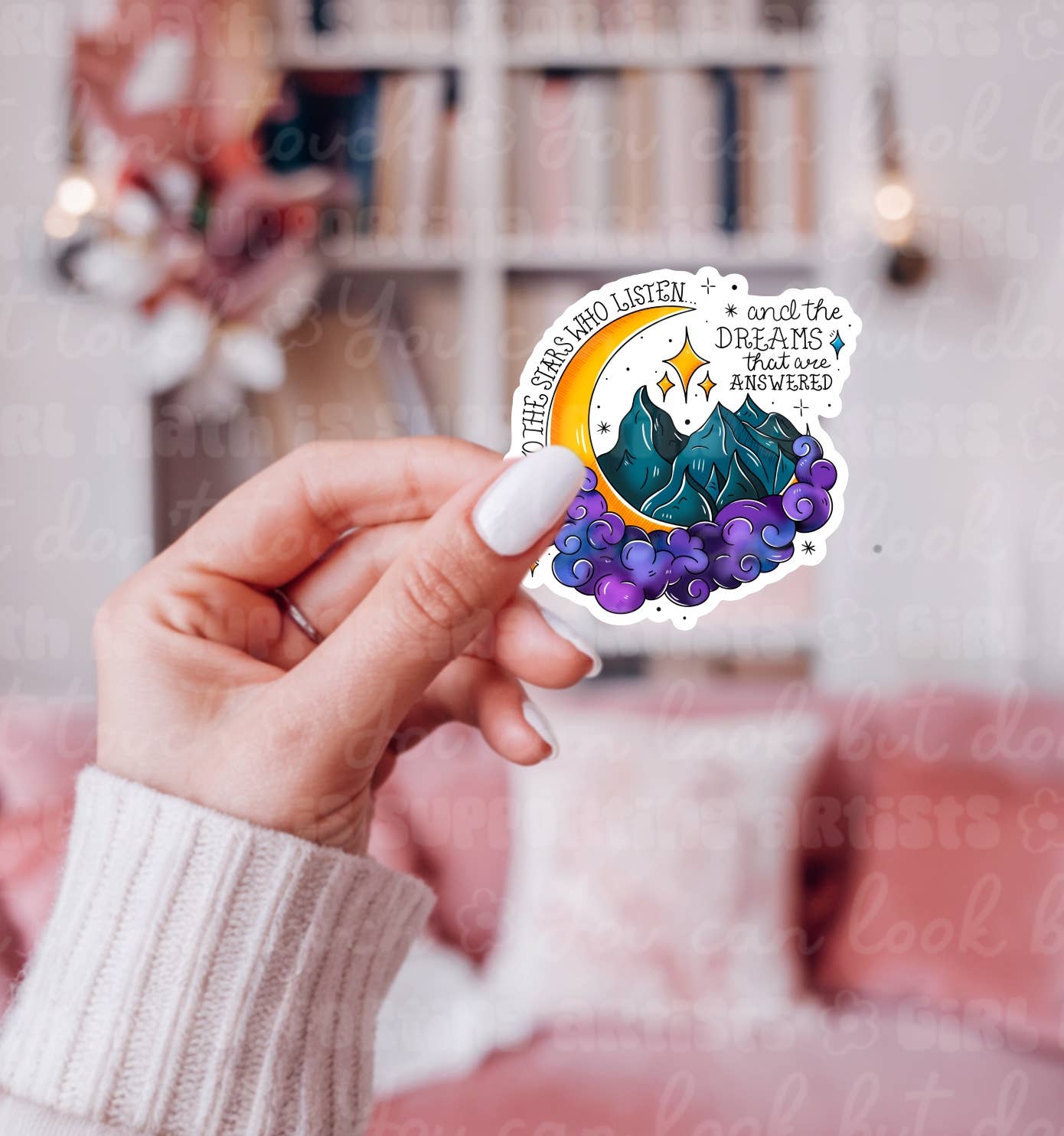 To the Stars Who Listen, Bookish Sticker