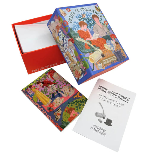 Pride & Prejudice: The Opening Lines: A 500-Piece Jigsaw Puzzle