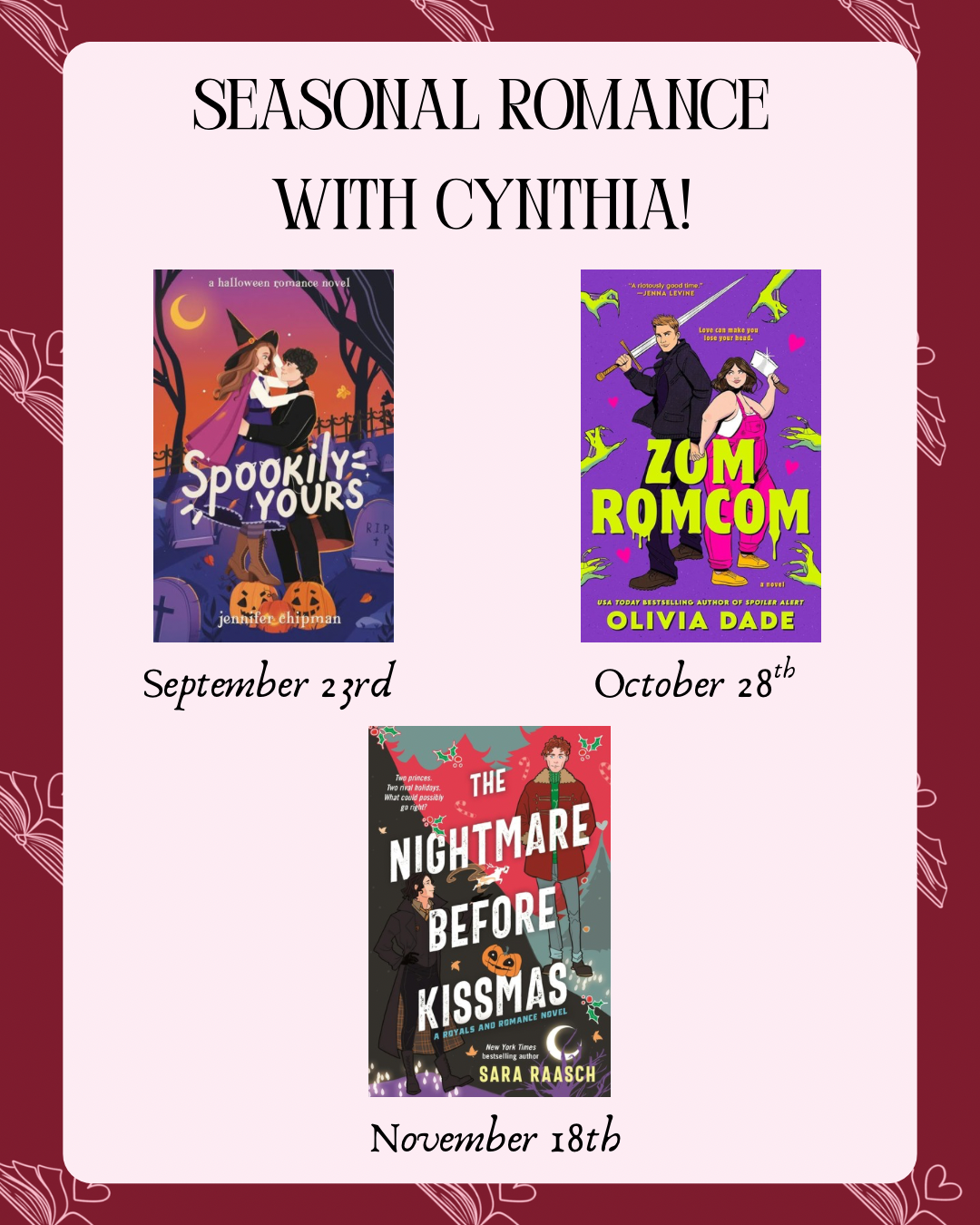 Seasonal Romance With Cynthia