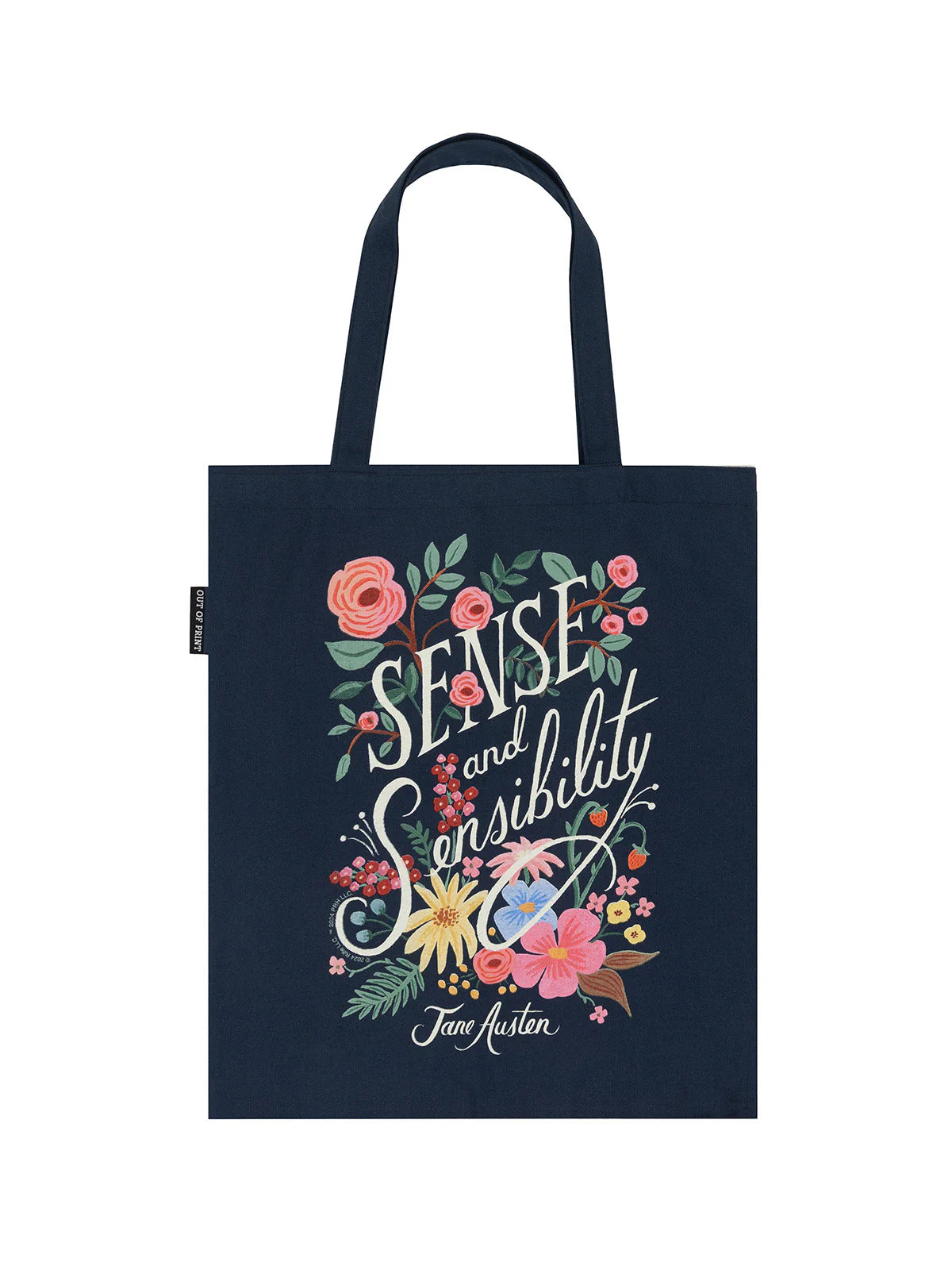 Puffin in Bloom: Sense and Sensibility Tote Bag