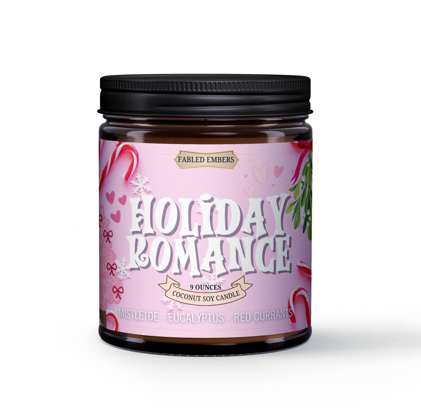 WINTER - HOLIDAY ROMANCE | Mistletoe | Candle